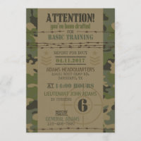 Camouflage de la jungle militaire Anniversaire mil
