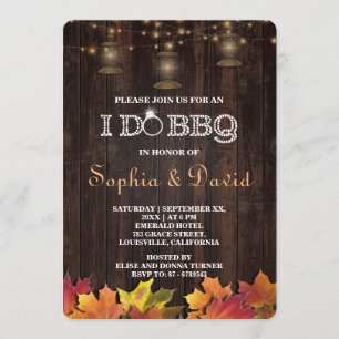 Invitation Campagne Feuilles Automne Vieux Lanternes Bois Je 