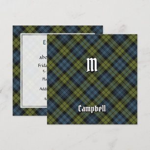 Invitation Campbell Tartan