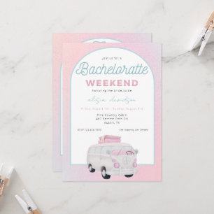 Invitation Camping Camping Camping Bachelorette
