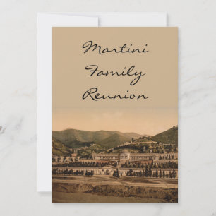 Invitation Campo Santo, Gênes, Ligurie, Italie