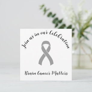 Invitation Cancer du cerveau Fin de l'invitation du Parti Che