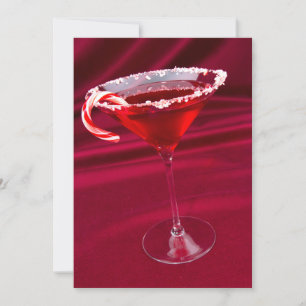 Invitation Candy Cane Martini