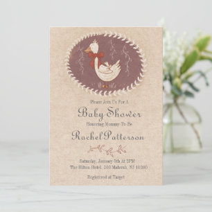 Invitation Caneton Vintage