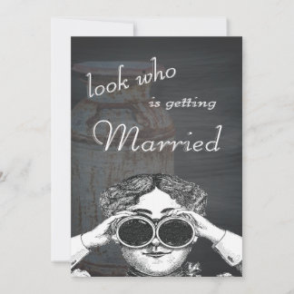 Invitation Canettes de lait Métal Vintage Monogramme d'antiqu