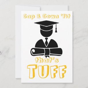 Invitation Cap & Gown Fit, C'est une Sacrée Remise de Diplôme