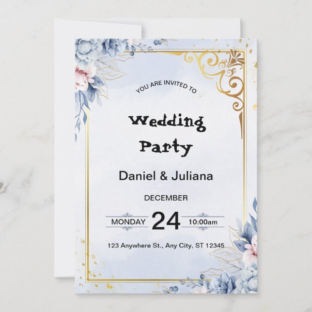 INVITATION CARD (Front)