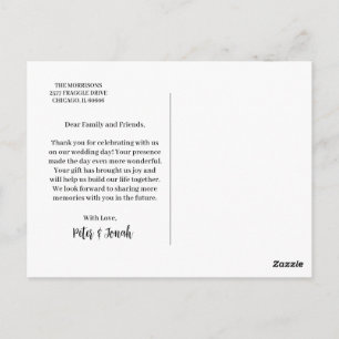 invitation card for family and friends