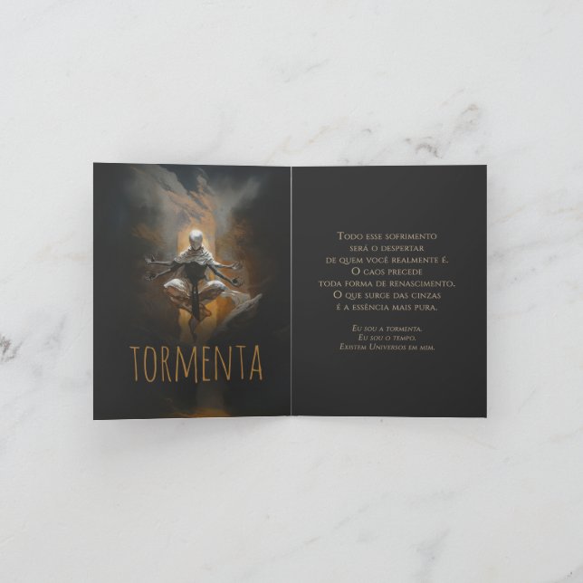 Invitation Card Tormenta (Intérieur)