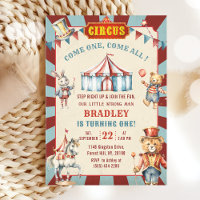 Carnaval Animaux de cirque 1er anniversaire Invita