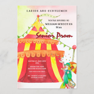 Invitation Carnaval de Prom