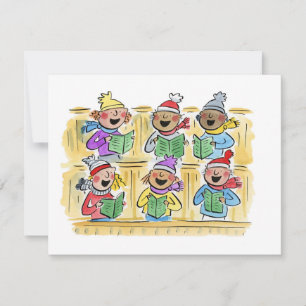Invitation Carollers de Noël