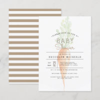 Carotte biologique | Veggie | Baby shower aquarell