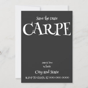 INVITATION CARPE