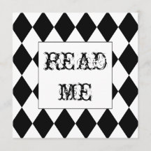 Carré arlequin Alice au pays des merveilles