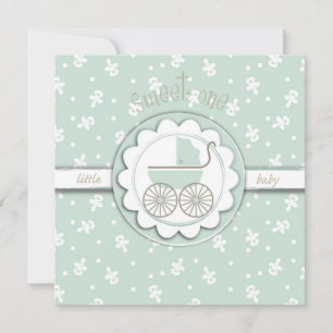 Invitation Carré Sweet One Card