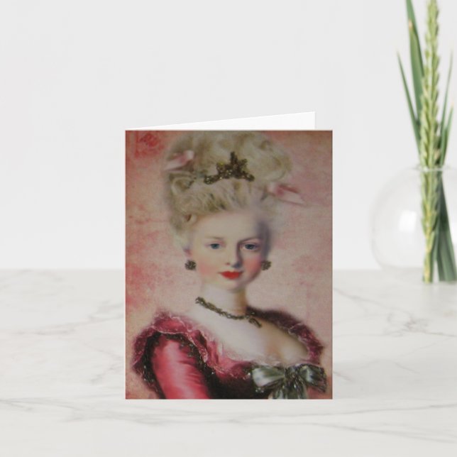 Invitation Carte/invitations de ~ de la Reine Marie (Devant)