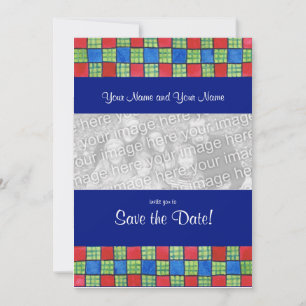 Invitation Carte photo Gay/Lesbienne 'Save the Dat