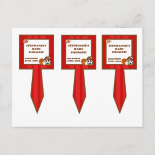 Invitation Carte Postale 3 Coupe Cake Pictures All Star Red