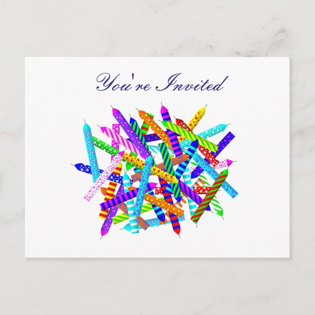 Invitation Carte Postale 41e anniversaire Cadeaux (Devant)
