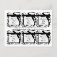 6 Favoriser les étiquettes Motif d'impression en t