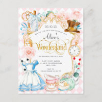 Alice merveilleland tea party fille anniversaire i