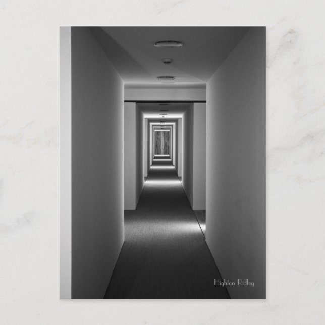 Invitation Carte Postale Architecture Abstraite Art (Devant)