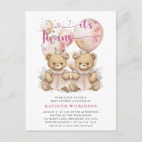 BABY SHOWER Nounours DES Ballons roses DOUCES