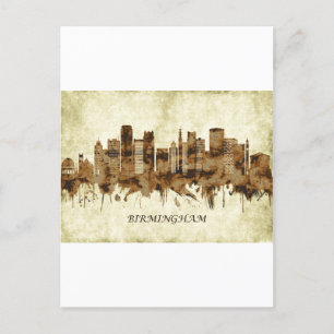 Invitation Carte Postale Birmingham England