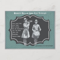 Bunco Les cloches Sont Pour Sissies Bunco Invitati