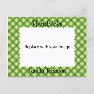 Invitation Carte Postale Cadre de regroupement familial