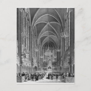Invitation Carte Postale Célébration de la messe pour la magistrature