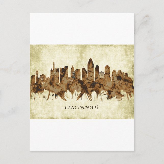 Invitation Carte Postale Cincinnati (Devant)