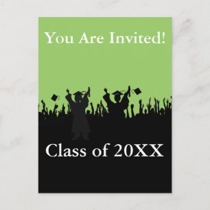 Invitation Carte Postale Classe d'invitation de diplômés de 2010