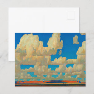Invitation Carte Postale Cloud World par Maynard Dixon