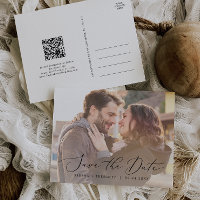 Code QR photo horizontal précis Enregistrer la dat