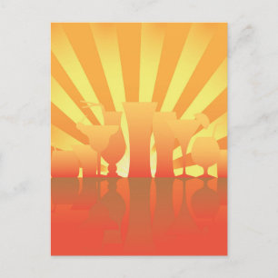 Invitation Carte Postale Conception d'invitation de partie d'été