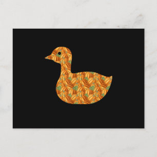 Invitation Carte Postale Costume Halloween Facile Canard Colvert Plongeur D