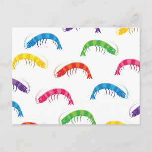 Invitation Carte Postale Courbes de parti