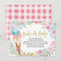 Crème glacée Pastel Fleurs Livres pour bébé