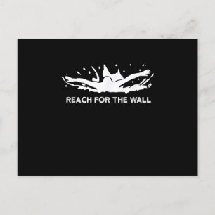 Invitation Carte Postale Drôle nage Cadeau nage Sport équipe nage