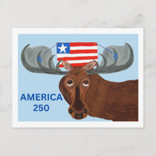 Invitation Carte Postale Élan America 250