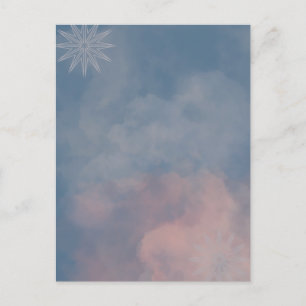 Invitation Carte Postale Etoiles et nuages Ciel