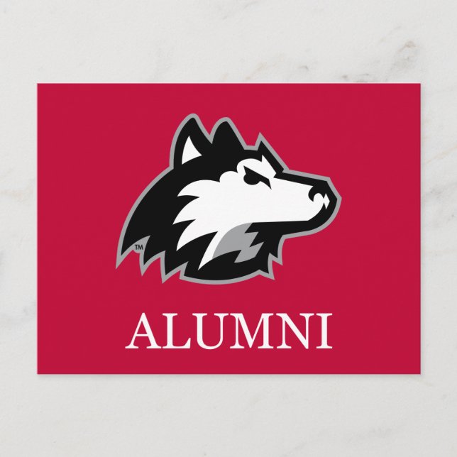 Invitation Carte Postale Étudiants de NIU Huskies (Devant)