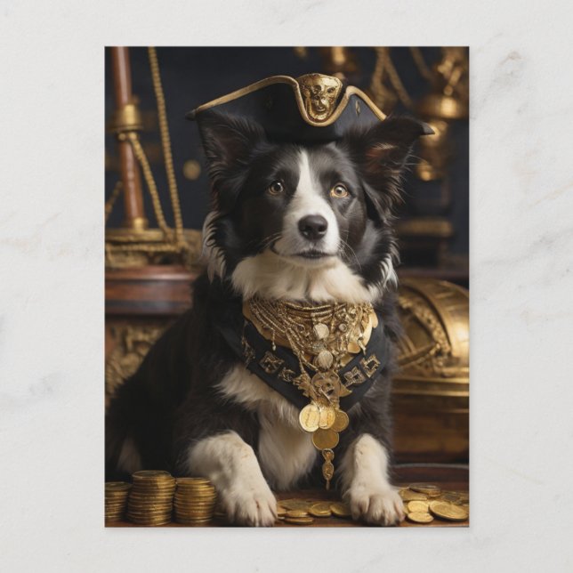 Invitation Carte Postale Fête des Pirates Harty (Devant)