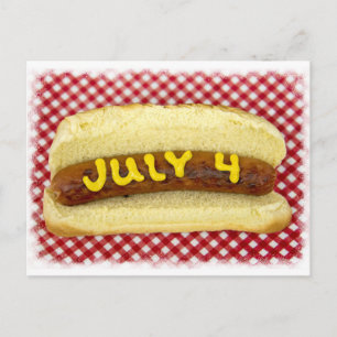 Invitation Carte Postale Fête du 14 Juillet