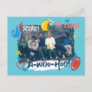 Invitation Carte Postale FRIENDS™ Jeu de football