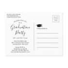 Graduation Party moderne noir et blanc 3 photo