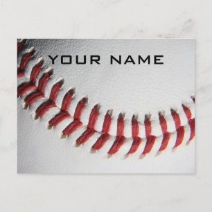 Invitation Carte Postale Inspiration Baseball Ajouter Votre Nom