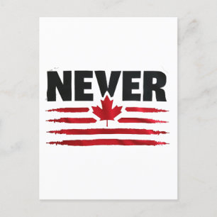 Invitation Carte Postale Jamais 51e politique américaine de Trump